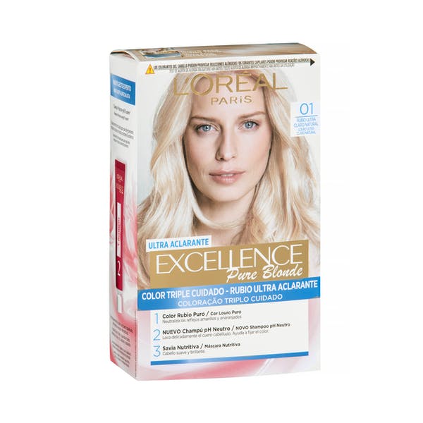 Aclarante crema color L'Oréal Excellence Pure Blonde