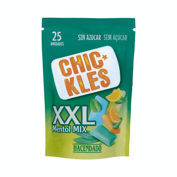 Chicle mentol mix XXL gragea