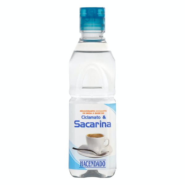 Edulcorante líquido sacarina