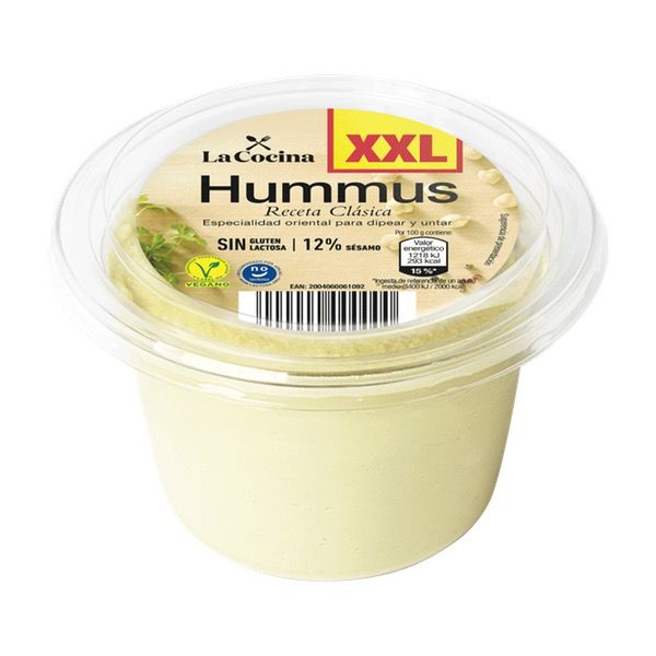 Hummus XXL clásico