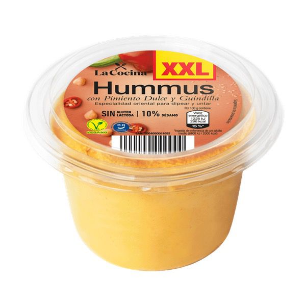 Hummus XXL picante