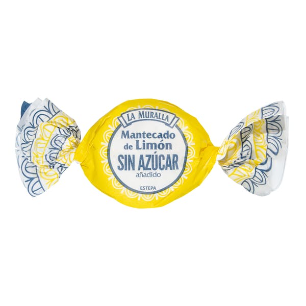 Mantecado de limón sin azúcar añadido