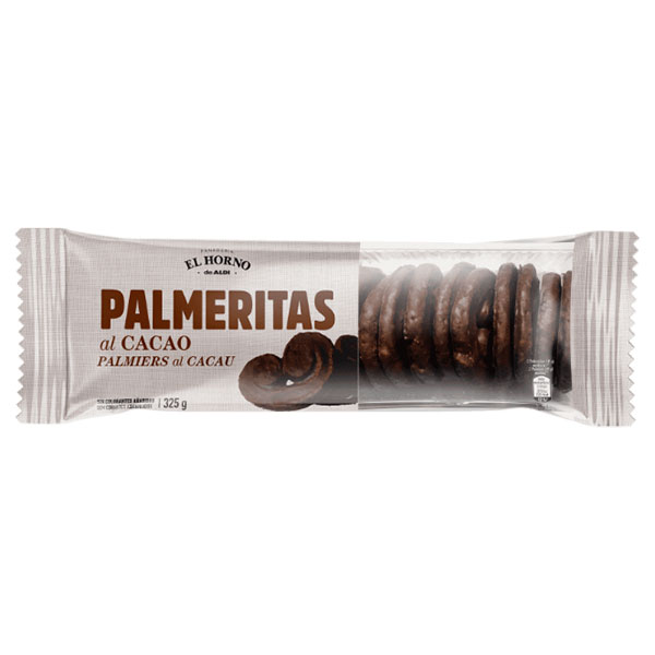 Palmeritas de cacao