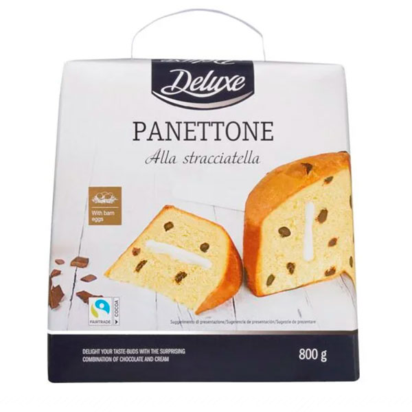 Panettone stracciatella
