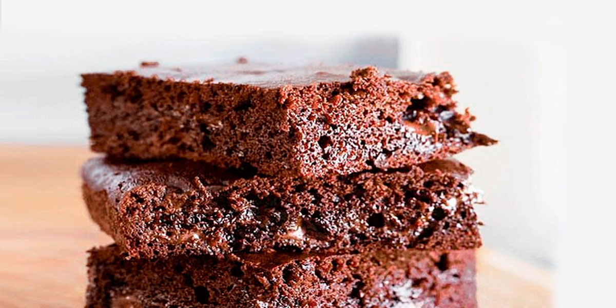 Brownie bajo en calorías