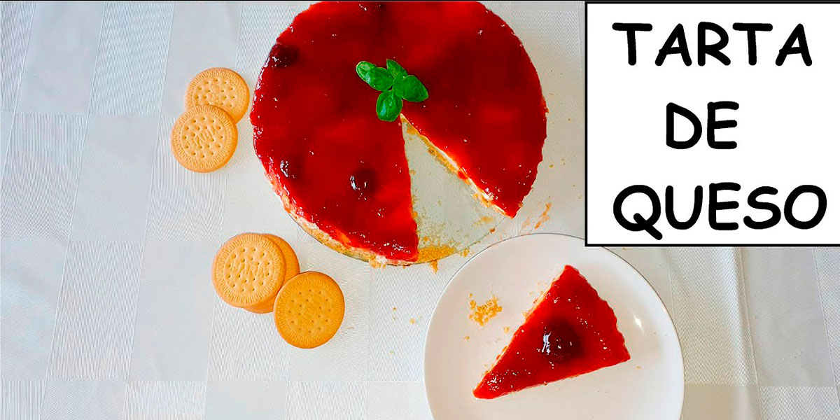 Tarta de queso sin horno