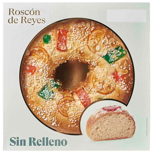Roscón de Reyes sin relleno