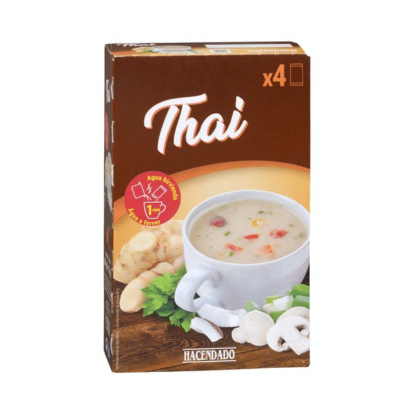 Sopa instantánea Thai