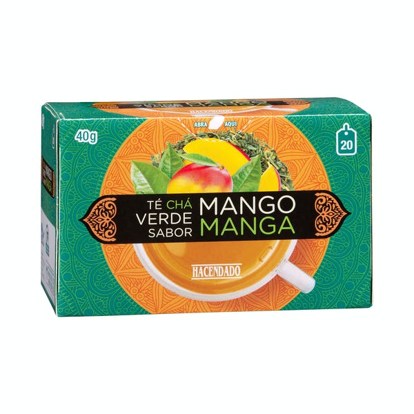 Té verde sabor a mango