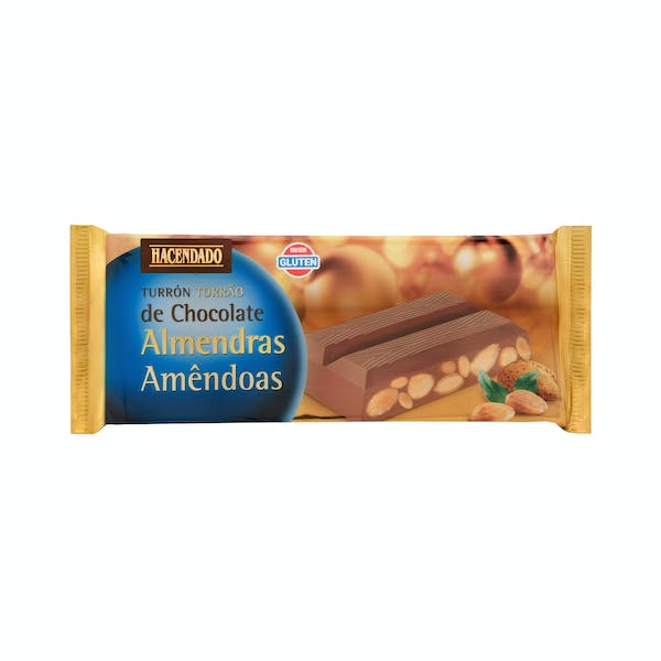 turron chocolate almendras mercadona