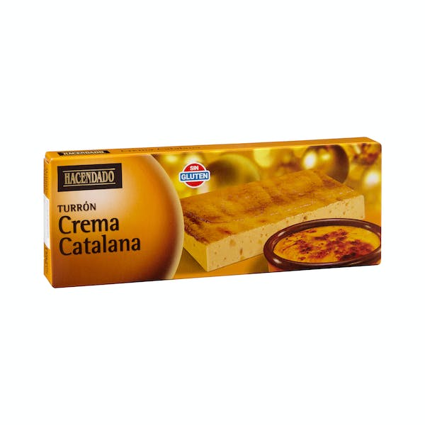 Turrón crema catalana