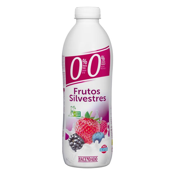 Yogur líquido desnatado Frutos Silvestres